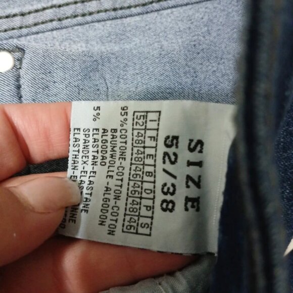 Jeans curvy donna lavaggio scuro taglia 52 - Picture 3 of 7